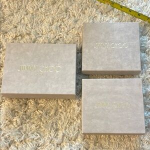 Jimmy Choo gift boxes set of 3
